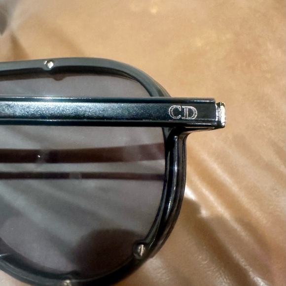 RARE DIOR Homme Oversized Black Aviator Shield Mens Women’s unisex Sunglasses - Picture 4 of 7